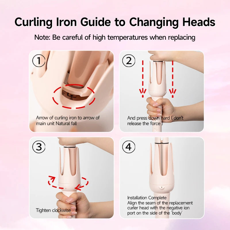 Auto Rotating Hair Curler