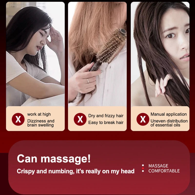 Electric Vibration Massage Comb