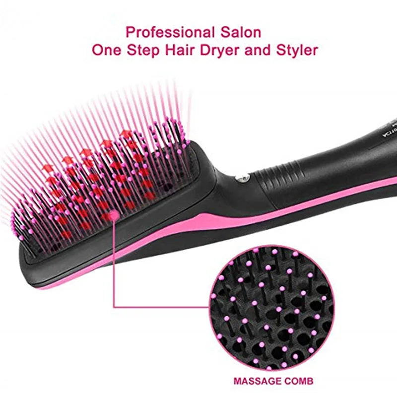 Hot Air Blower Hair Dryer Brush