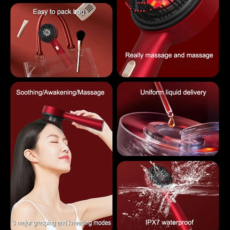 Electric Vibration Massage Comb