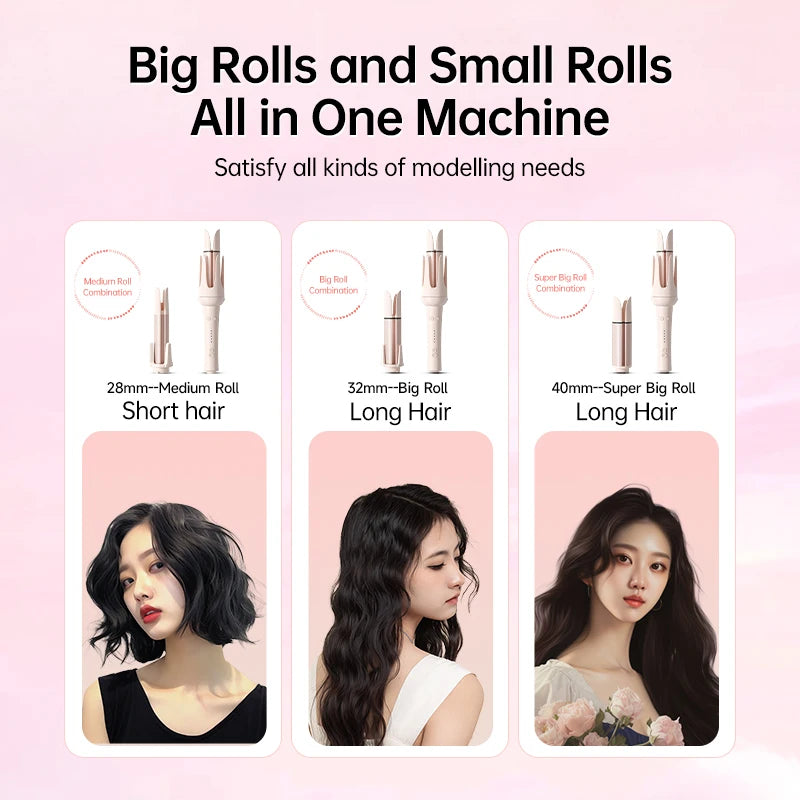 Auto Rotating Hair Curler
