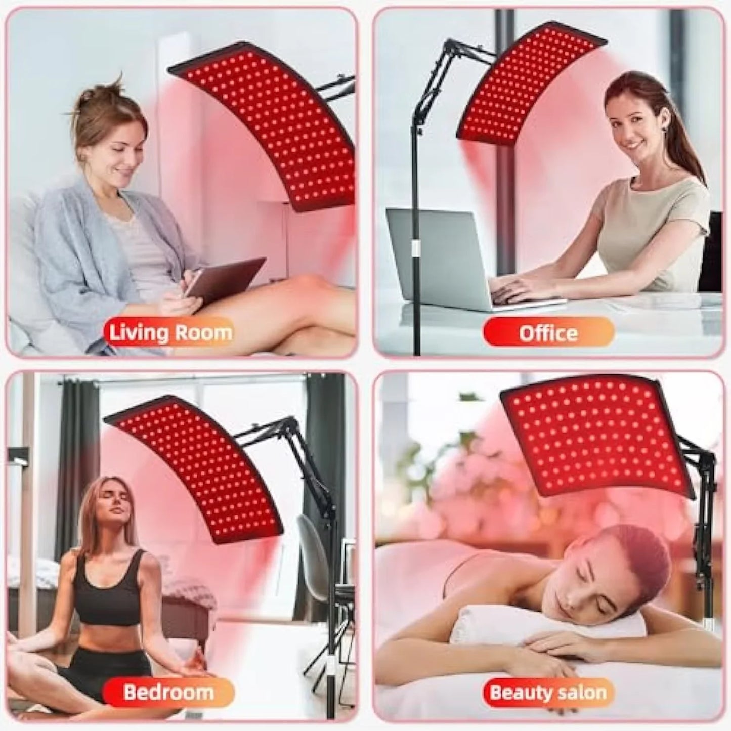 Red Lights Therapy Lamp