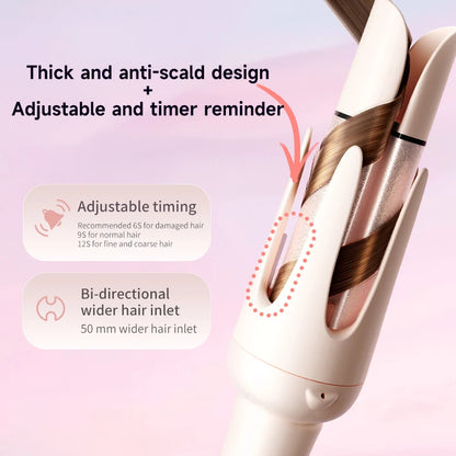 Auto Rotating Hair Curler