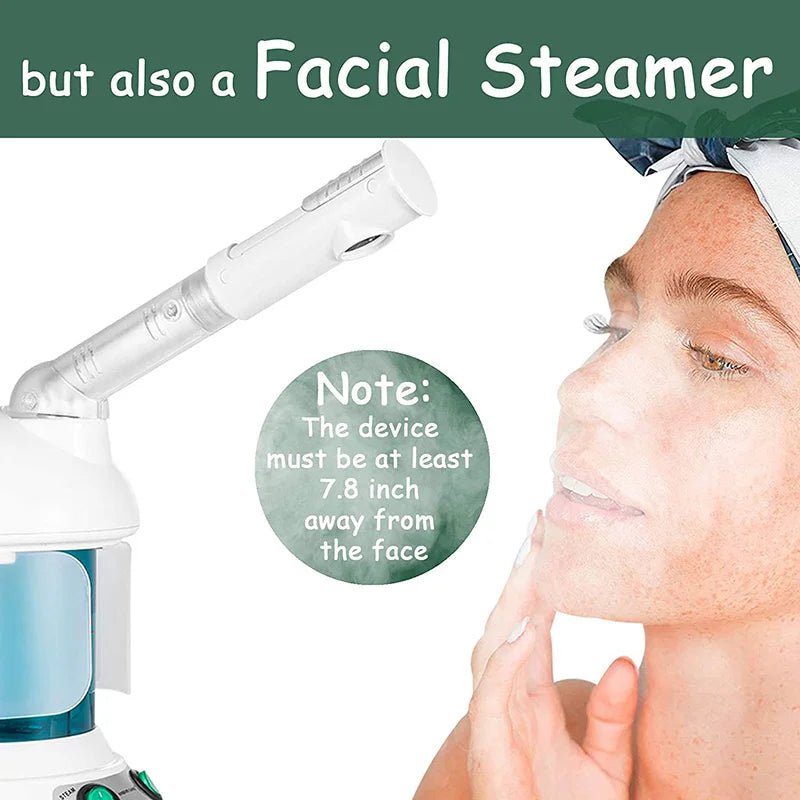 2-In-1 Hair And Facial Steamer