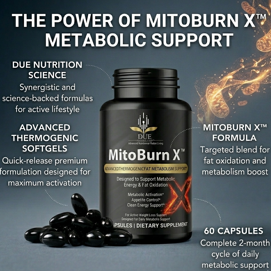 MITOBURN X™ Advanced Thermogenic Fat Oxidation & Metabolism Support