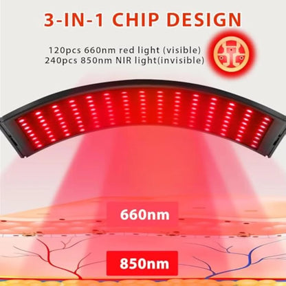 Red Lights Therapy Lamp