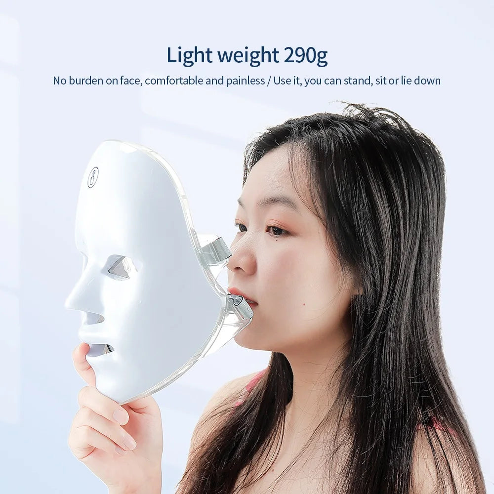 LED Face Beauty Mask 7 Colors