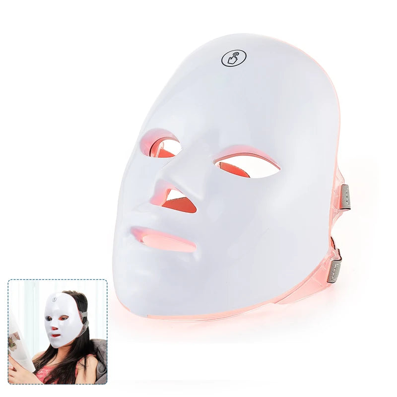 LED Face Beauty Mask 7 Colors