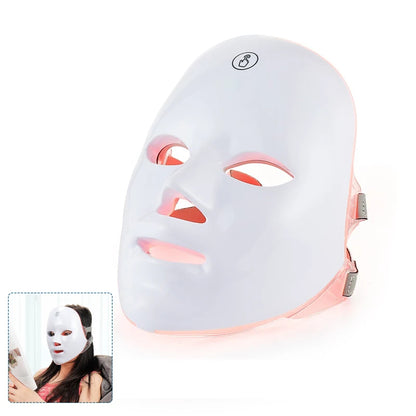 LED Face Beauty Mask 7 Colors