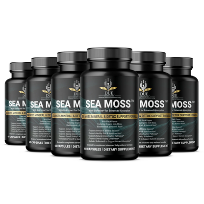 ORGANIC SEA MOSS with BioPerine for Enhanced Absorption